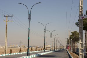 پایه چراغ خیابانی فانتزی